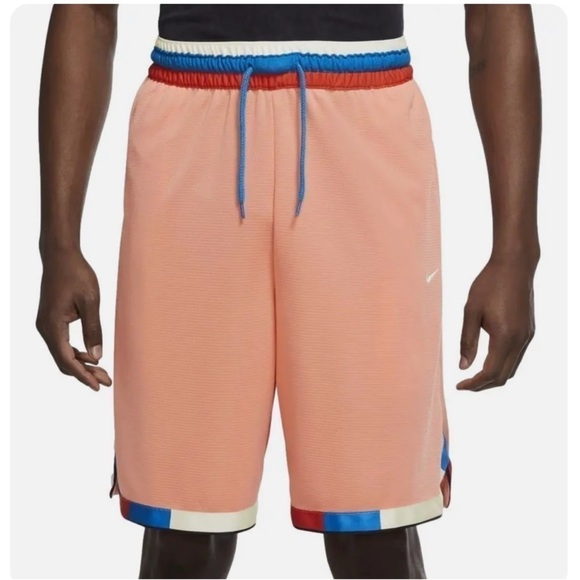 Nike Men's Dri-Fit DNA 3.0 Loose Fit Basketball Shorts (Crimson Bliss) NWT - Picture 1 of 10